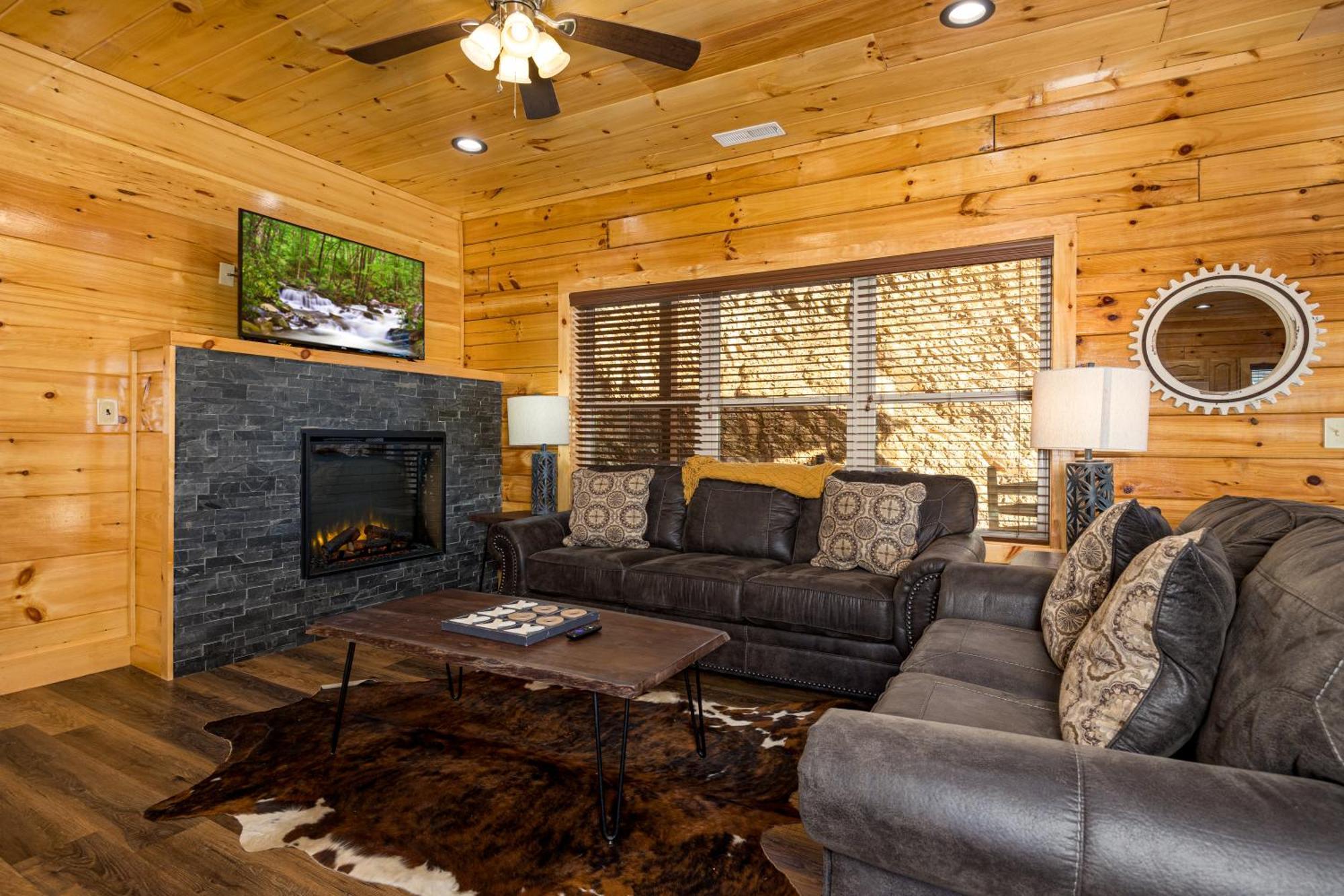 5Bd5B Escape Cabin With 2 Hottubs, Thtr &Game Rm,1Mi To The Parkway! 4Mi To Dollywood - Spring Deal Pigeon Forge Exterior foto
